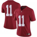 Women's Alabama Crimson Tide #11 Scooby Carter Crimson Limited NCAA College Football Jersey 2403DOSB1